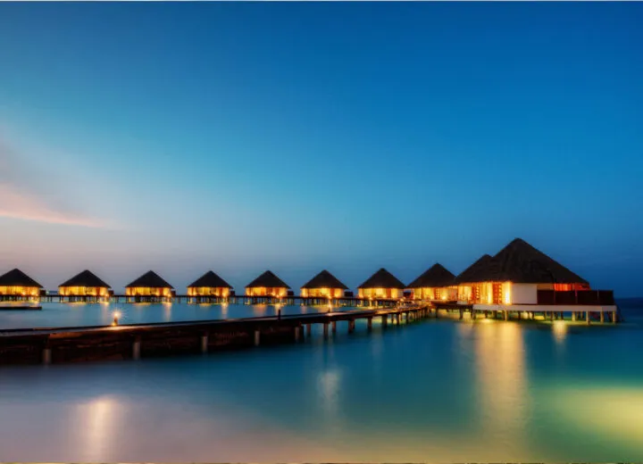 Luxury resort getaway with beachfront views and upscale amenities, perfect for elegant holiday escapes