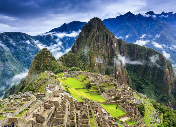 Luxury travel to Machu Picchu with scenic views of ancient Incan ruins, ideal for upscale cultural and adventure vacations