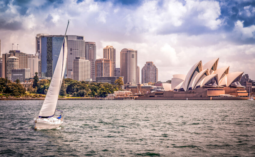 Stunning view of the Sydney Opera House in Australia, a top destination for cultural and coastal travel