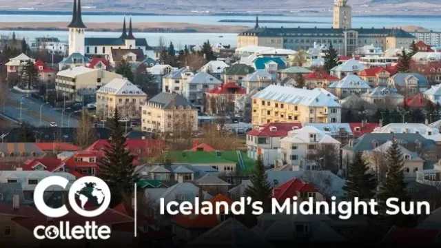 Collet Icelands Midnight Sun Banner
